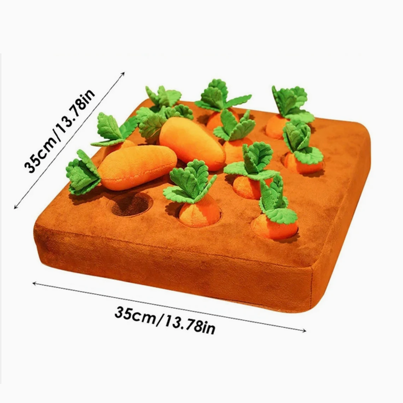 Interactive Snuffle Carrot Mat for Pets