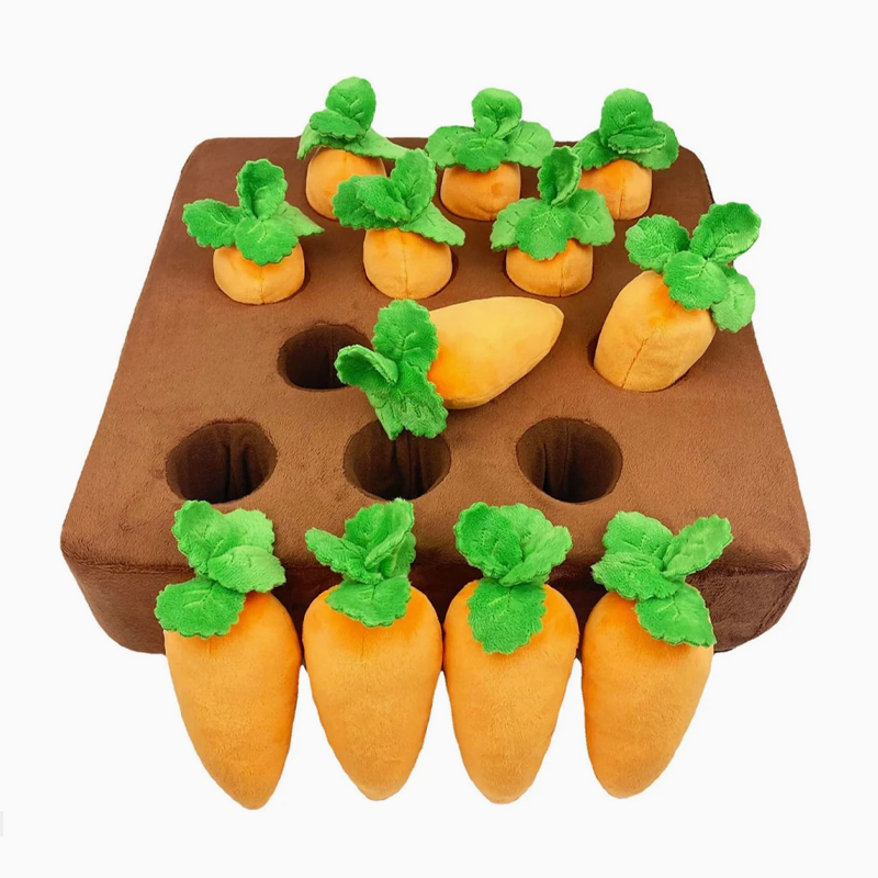 Interactive Snuffle Carrot Mat for Pets