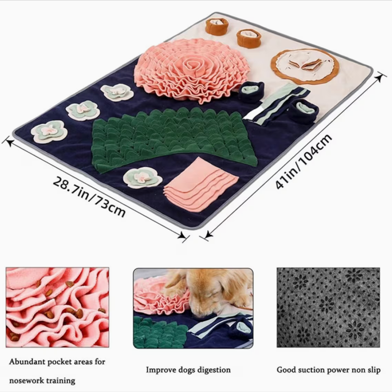 Interactive Large Snuffle Mat for Pets