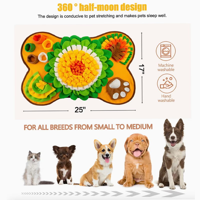 Interactive Snuffle Mat for Pets