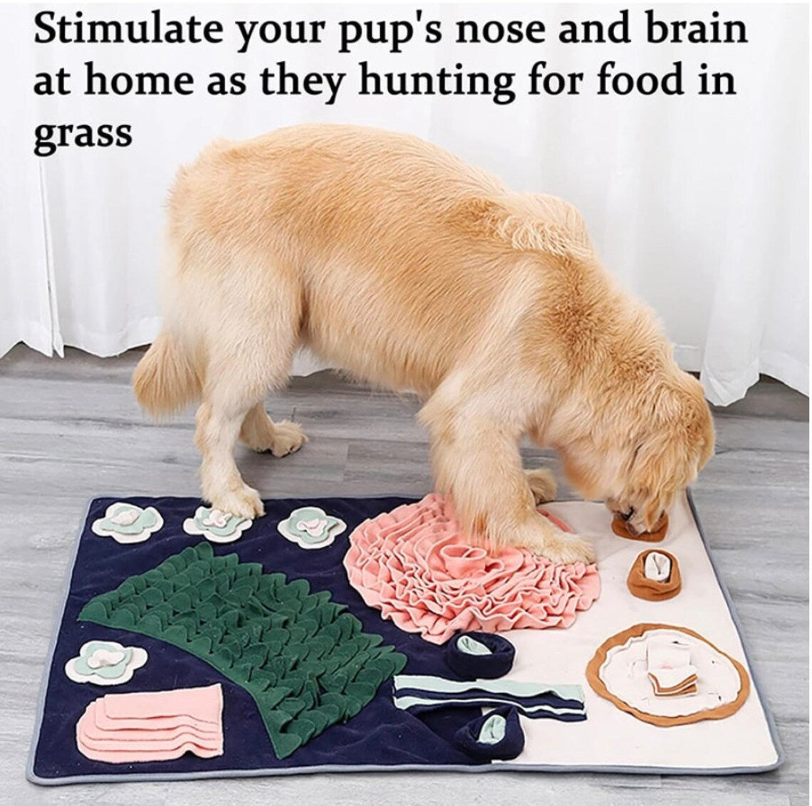 Interactive Large Snuffle Mat for Pets