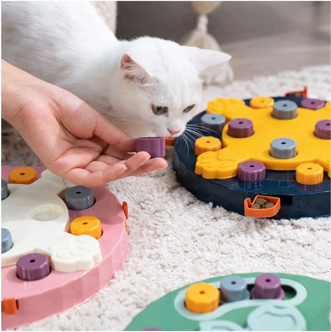 Dog Puzzle Slow Feeder Interactive Toy