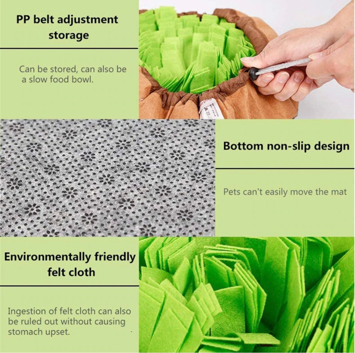 Interactive Snuffle Mat for Pets