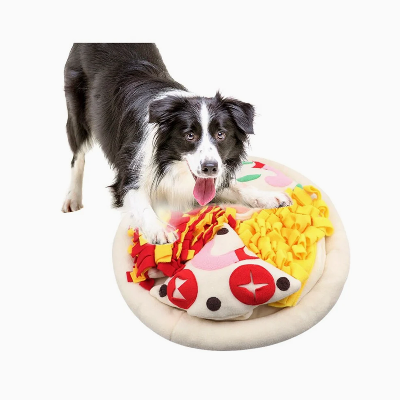 Interactive Snuffle Pizza Mat for Pets