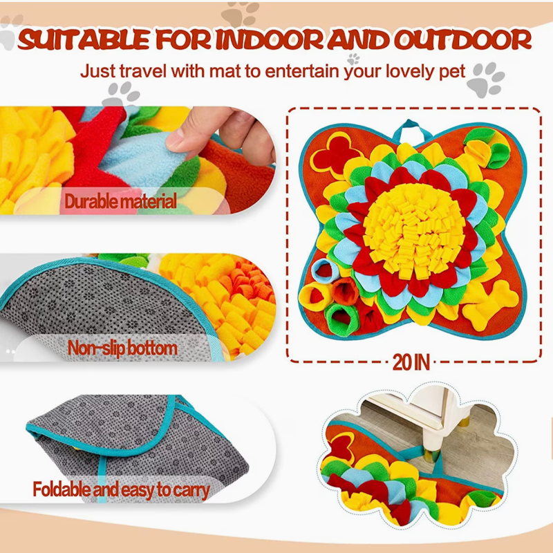 Interactive Snuffle Mat for Pets