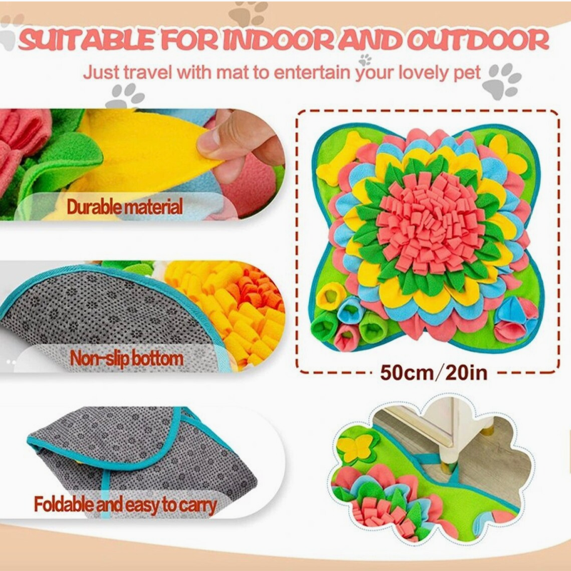 Interactive Snuffle Mat for Pets